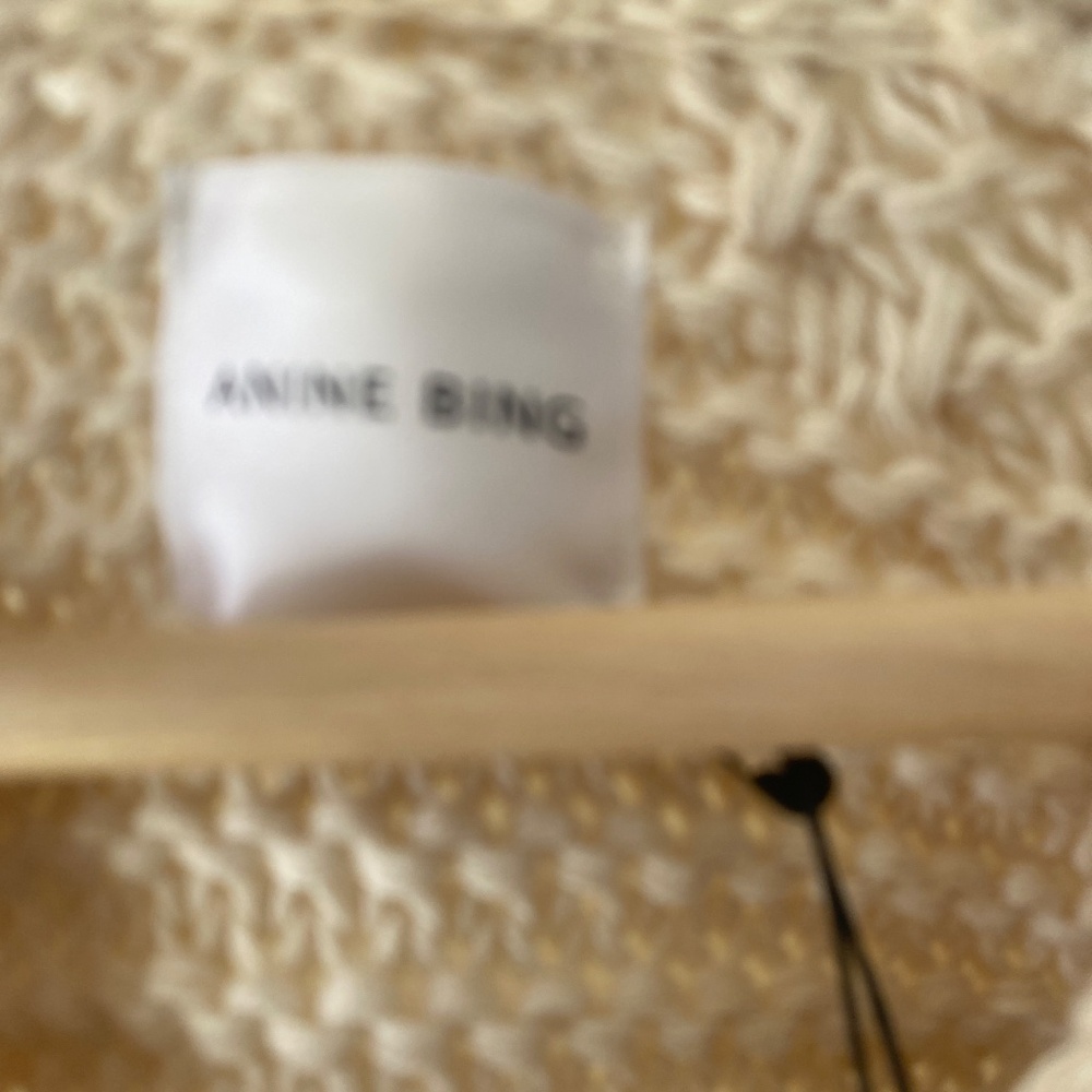 NWT Anine Bing XS Bell Sleeve Knit Sweater - Picture 2 of 12